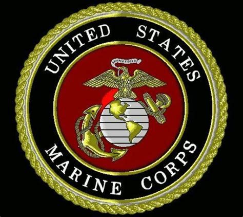 3x5 Black Usmc Marine Corps Crest Emblem Nylon Poly Flag 3