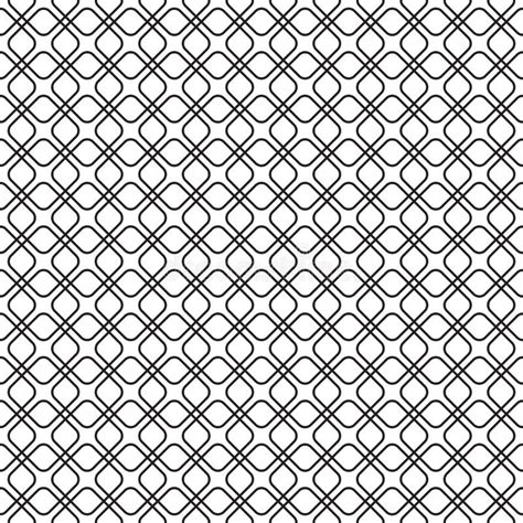 Geometric Interlocking Circles Graphic Print Logo Pattern Stock Vector