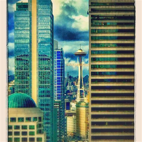 Just making sure we are on the same page. The Space Needle from the observation deck of the iconic S ...