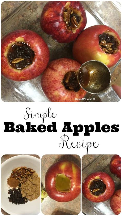 Maybe you would like to learn more about one of these? Healthy Baked Apples Recipe - iSaveA2Z.com