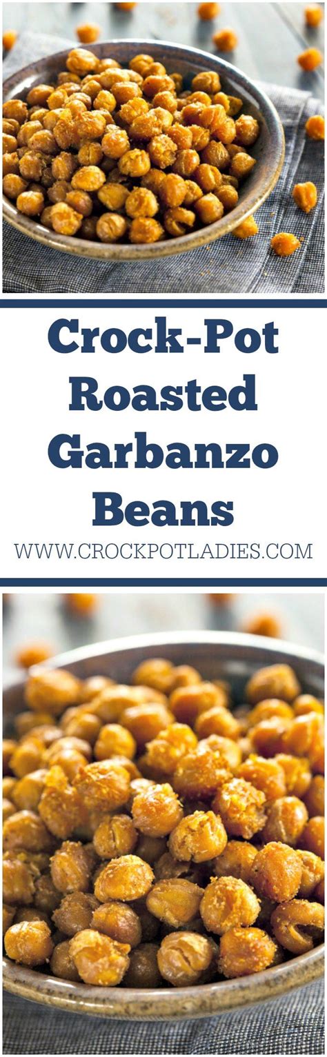 3 easy desserts you can make in the crock pot! Crock-Pot Roasted Garbanzo Beans Recipe! | Recipe ...