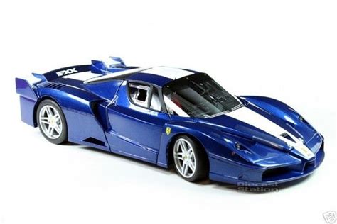 Hotwheels Elite Scale 118 Ferrari Enzo Fxx Blue With White Stripes Catawiki