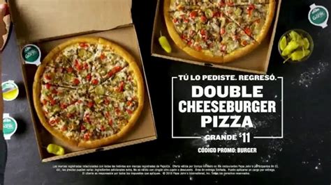 Papa John's Double Cheeseburger Pizza TV Commercial, 'La ...