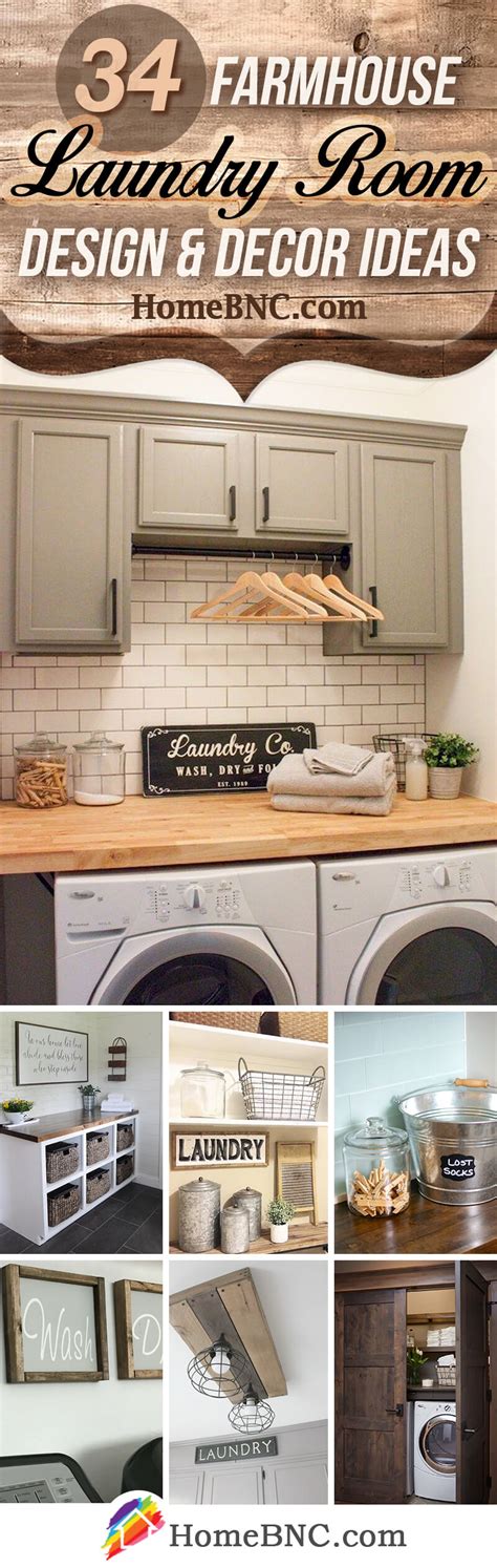 Make laundry more enjoyable with the ease of a wired basket on wheels to give you the housekeeping assistant you've always wanted. 34 Best Farmhouse Laundry Room Decor Ideas and Designs for ...