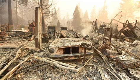 Incendio Forestal En Norte De California Deja Ciudad En Ruinas Y