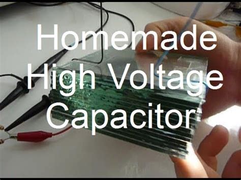 Maybe you would like to learn more about one of these? DIY High Voltage Capacitor de Alto Voltaje - YouTube