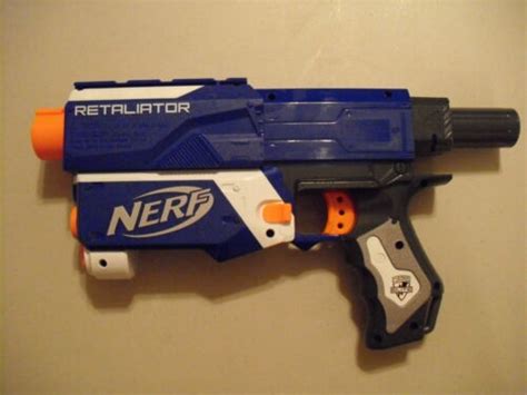 Nerf N Strike Elite Retaliator Blaster Only New Shoots Up To 75ft Ebay