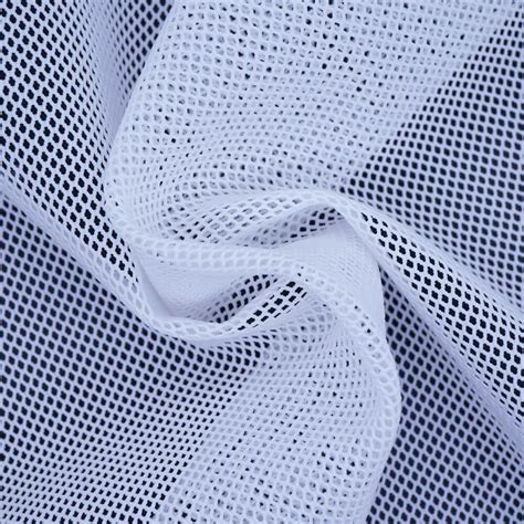 Polyester Spandex 1mm Hole Stretch Mesh Fabric Eysan Fabrics
