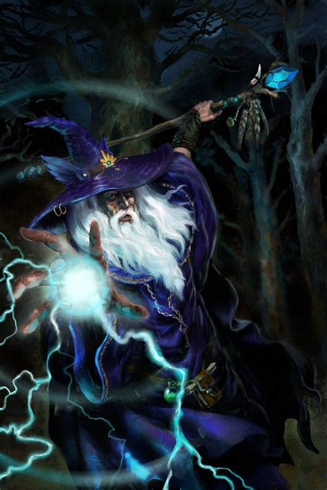 Old Sorcerer By Yoggurt On Deviantart Dark Fantasy Art Fantasy Artwork
