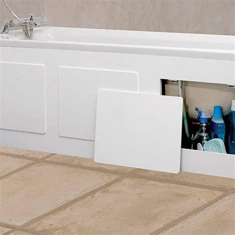 Ideal for servicing & maximising space for spring cleaning products. Small Bathroom Designs - Babic Interiors