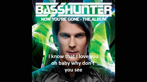 Basshunter All I Ever Wanted Lyrics Youtube