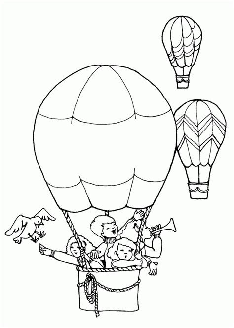Teddy bear hot air balloon visit dltk's transportation crafts and printables. Hot Air Balloon Template - Coloring Home