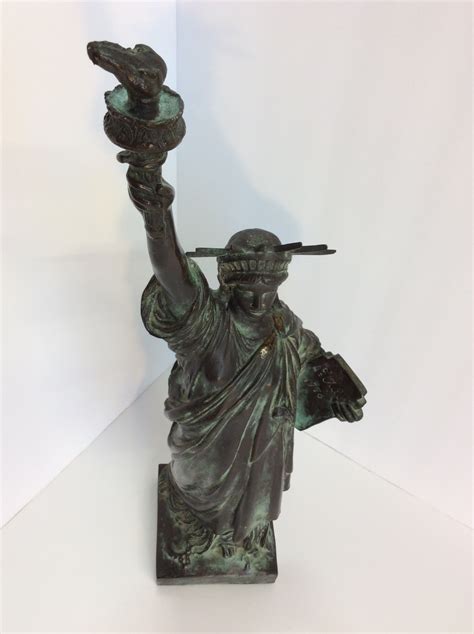 Statue Of Liberty Bronze Sculpture Cast From Original Mold Of