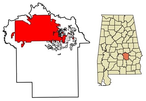 Montgomery county is included in the montgomery, al metropolitan statistical area. File:Montgomery County Alabama Incorporated and ...
