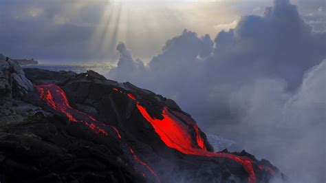 Lava Volcano Hd Desktop Wallpapers 4k Hd