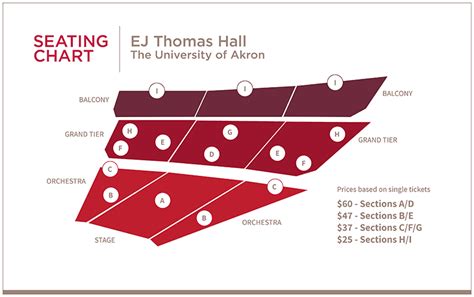 Ej Thomas Seating Chart