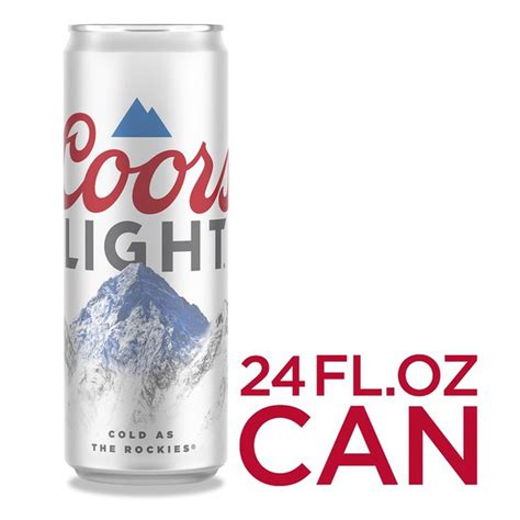 Coors Beer Lager Beer 24 Fl Oz Instacart