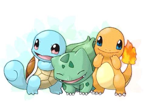 Squirtle Bulbasaur Charmander Pokemon Charmander Pokemon Bulbasaur