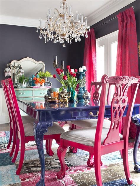 10 Pink Dining Room Table