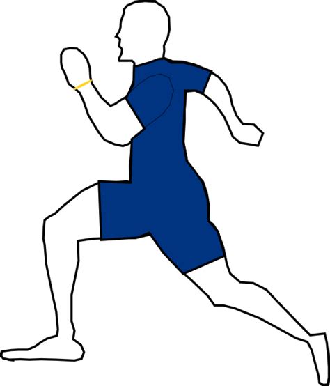 Man Jogging Exercise Clip Art At Vector Clip Art Online