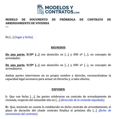 Modelo Anexo Contrato Alquiler Subida Precio Actualizado Abril 2022