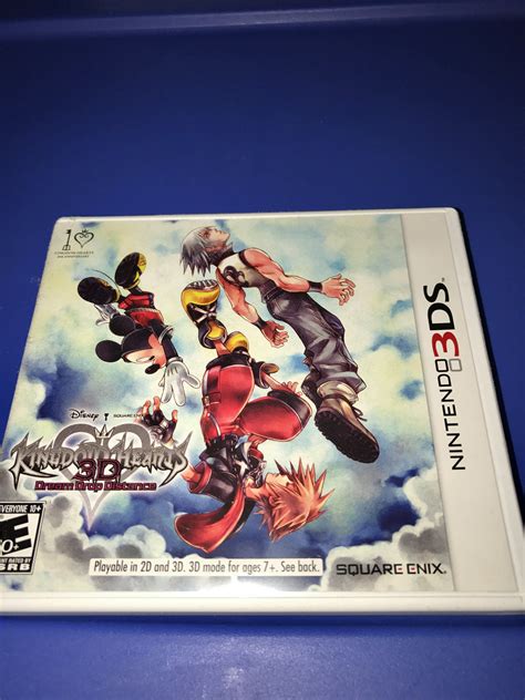 Nintendo 3ds Kingdom Hearts 3d Dream Drop Distance Reino De Los
