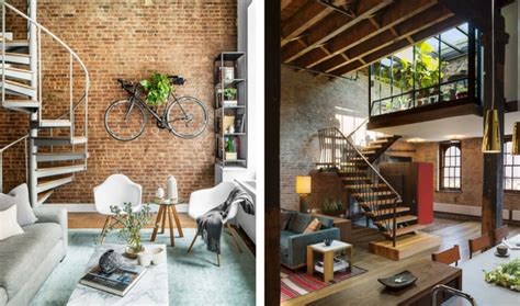 Industrial Style Loft Apartment Designs