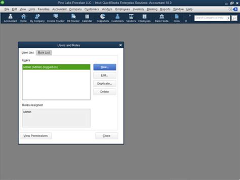 Features include inventory management, customizable reports, order fulfillment, job costing, advanced pricing controls. How to Add Users in QuickBooks 2018 Enterprise Solutions ...