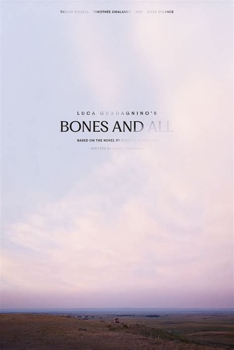 Bones and All (2022) - Posters — The Movie Database (TMDB)