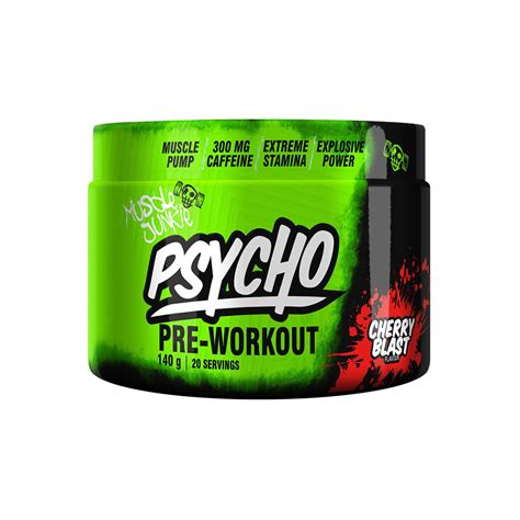 Muscle Junkie Psycho Pre Workout 140g Dis Chem Living Fit