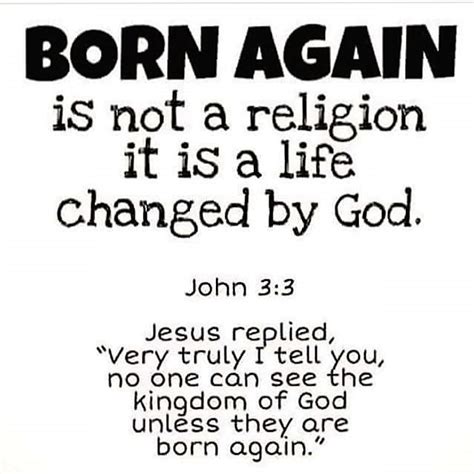 The Living — John 33 Niv Jesus Replied “very Truly I Tell