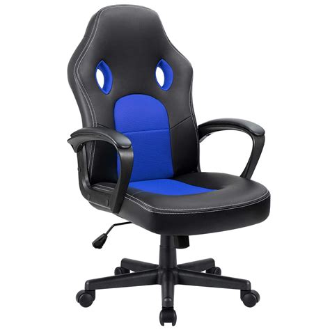 Walnew Blue High Back Office Desk Chair Gaming Chair Ergonomic Computer