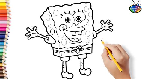 How To Draw Spongebob Step By Step At Drawing Tutorials