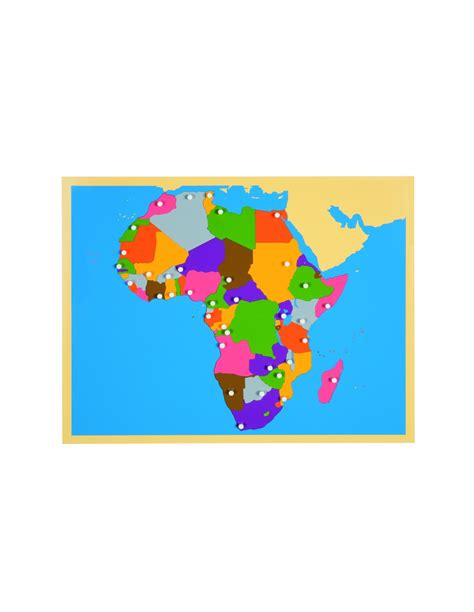 Nienhuis Puzzle Map Africa
