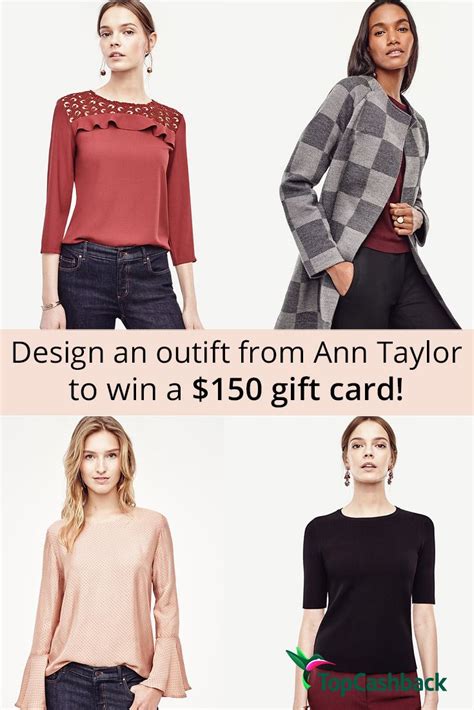 Anntaylor is also spreading happiness among people by giving four $1000 gift cards in the ann taylor $1,000. Ann Taylor $150 Gift Card giveaway ends 9/16/16! Don't forget to signup for your chance to win ...