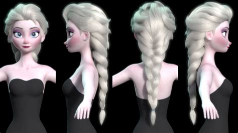 Cgtalk Disneys Elsa From Frozen Elsa Character Character Model