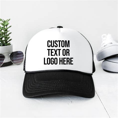 Custom Trucker Hat Personalized Hat Etsy
