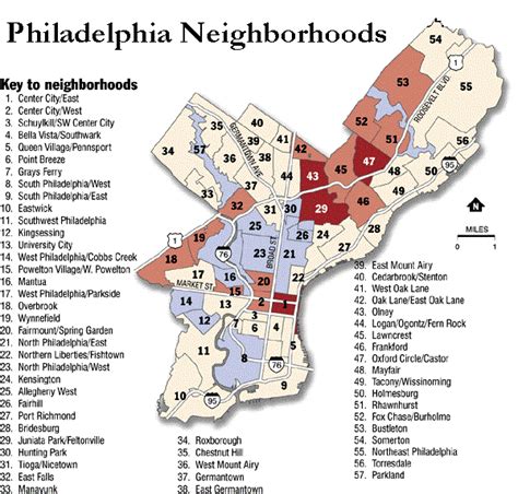 Philadelphia Zip Code Map Printable