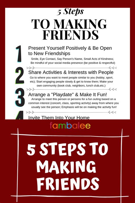 5 Steps To Making New Friends Making Friends Social Emotional