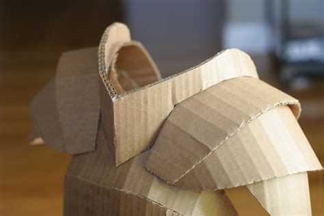Fantastical Cardboard Costume Diy Turns Boxes Into Knights Armor