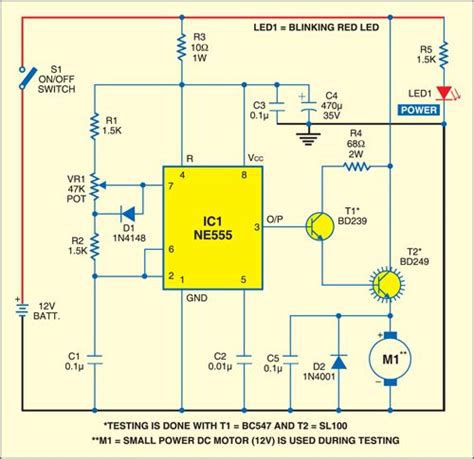 Dc Motor Speed Controller Detailed Circuit Diagram Available