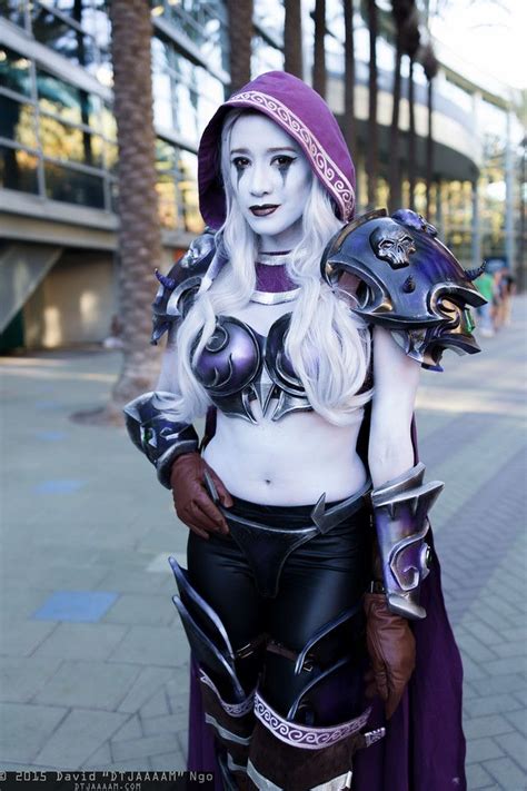 sylvanas windrunner cosplay woman blizzcon cosplay