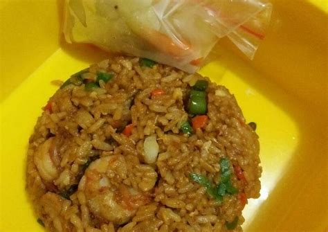 Resep lapis tapioka talaran gelas : Resep Nasi goreng simple oleh Santigd - Cookpad