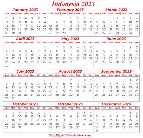 2023 Calendar Calendar Next