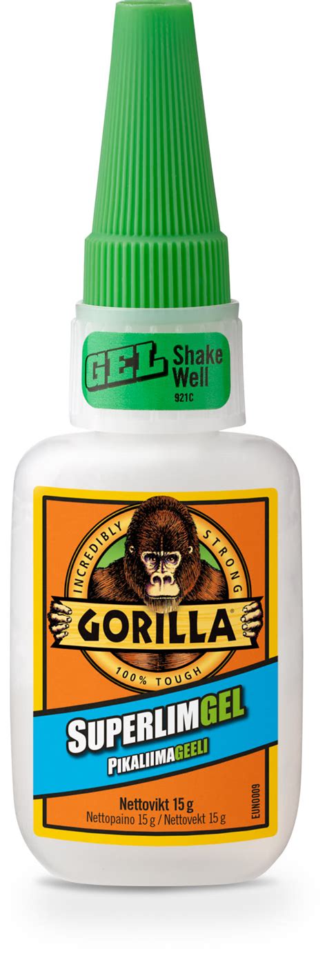 Gorilla Super Glue Gel 15g Pikaliimageeli Verkkokauppa