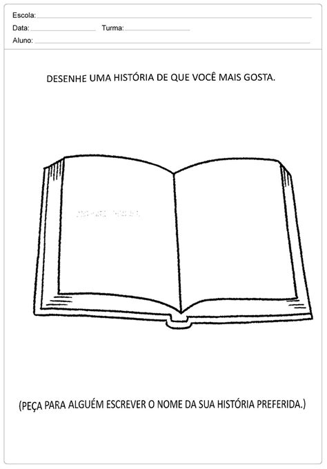 Atividades Para O Dia Do Livro Infantil SÓ Escola