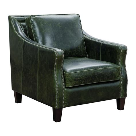 Miles Green Leather Chair Ritas Furniture And Decor Owenton Ky