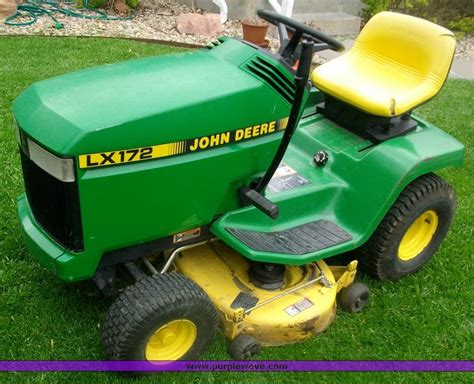 John Deere Lx 172 Lawn Mower In Wamego Ks Item 1257 Sold Purple Wave