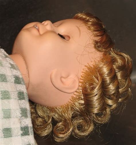 How To Boil Perm Your Dolls Hair Doll Hair Doll Hair Repair Fix Doll Hair