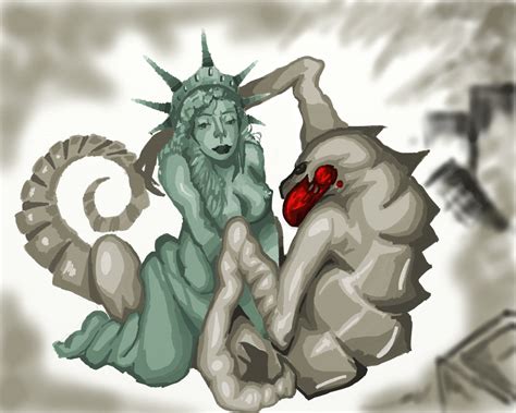 Rule 34 Artist Request Cloverfield Cloverfield Monster Kaiju Monster Public Domain Sex Statue